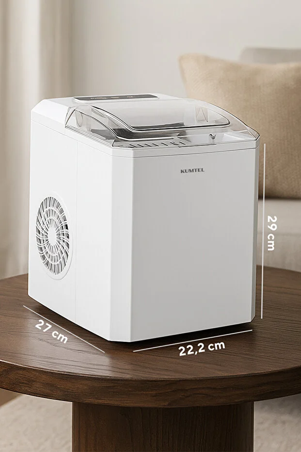 KUMTEL Taşınabilir Otomatik Buz Makinesi Hım-02